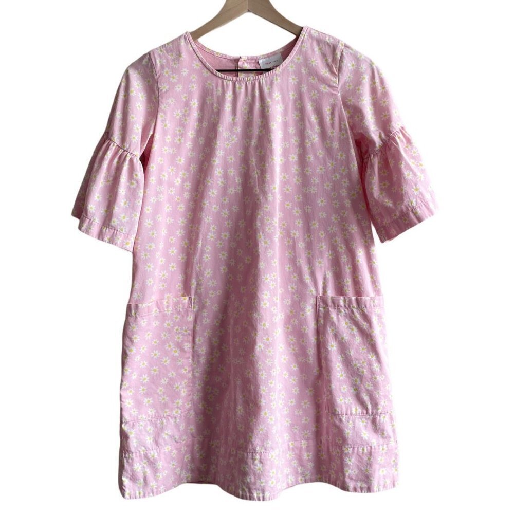 Hanna Andersson Pink Flowers Forever Daisy Dress